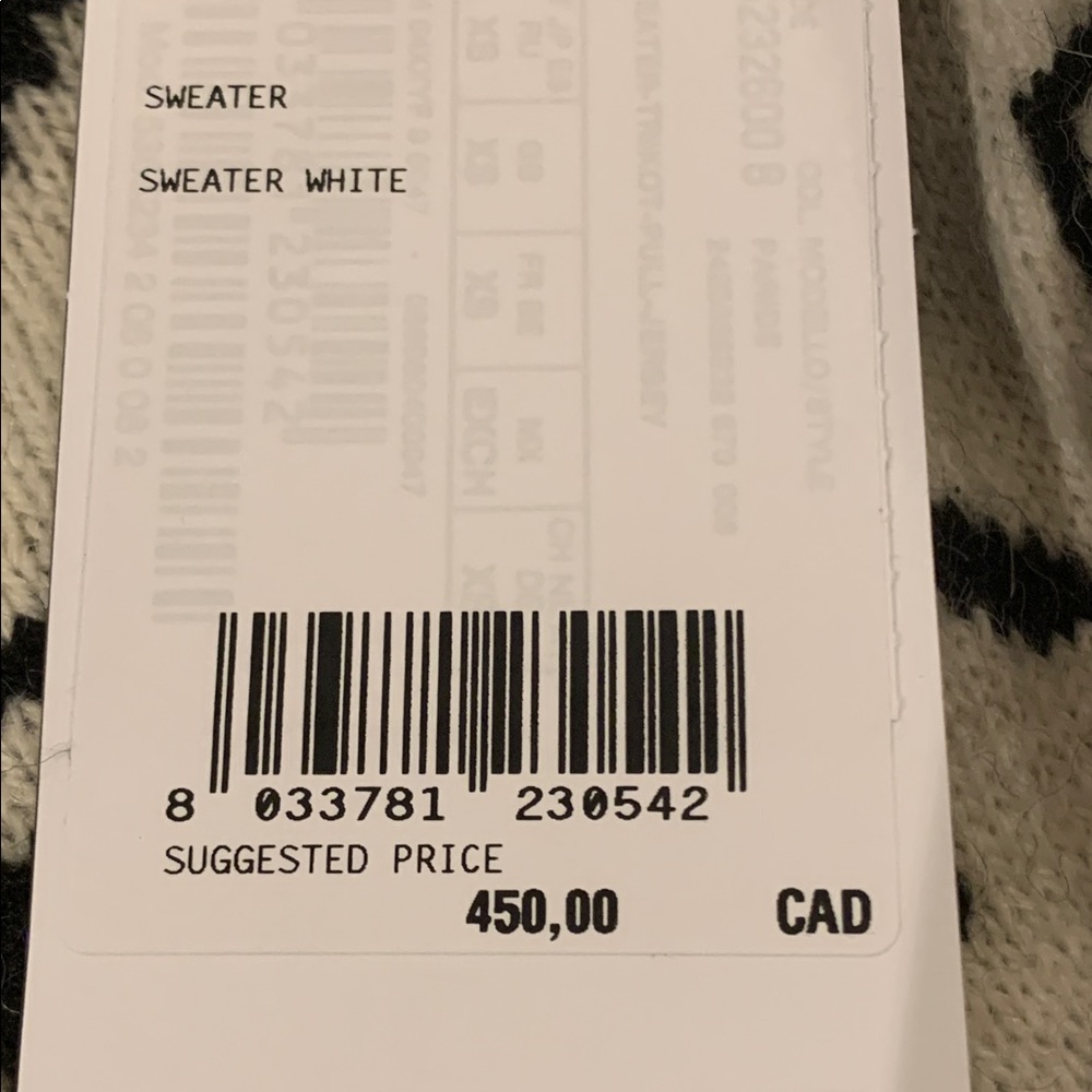🥰🥰🥰 WEEKEND MAXMARA PARIDE - JUMPER - BIANCO Size XS - Picture 10 of 11